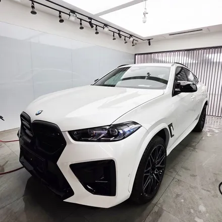 BMW X6M 썬팅 솔라가드 제니스IR 선택, 버텍스 900과 비교하면 / 구리 토평동