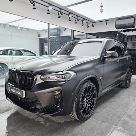 한정판 놓쳐서 배 아프다면, 무광PPF 프로즌 블랙 랩핑 BMW X3M - 남양주 하이코어 / 구리 토평동