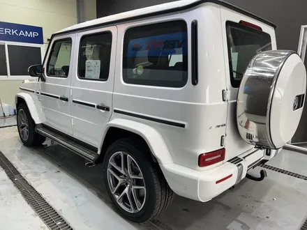 청량한 색감 \'레이니블루\' 틴팅 너무 예쁘다... 지바겐 G63 AMG 강남 신차패키지 후기 / 구리 토평동