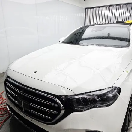 남양주 PPF 벤츠 E300 익스클루시브, 9천만원 넘는 E클래스니까 전체 시공으로 확실한 보호 / 구리 토평동