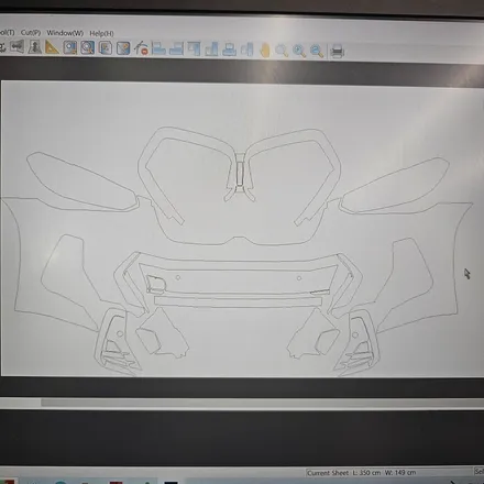 3D 오토컷 컴퓨터 재단 BMW X4 M40i PPF 전면부 프론트 패키지 남양주 하이코어 카핏 / 구리 토평동