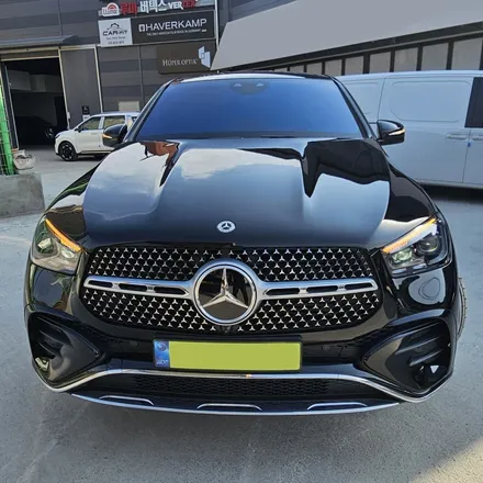 법인차 송파 윈도틴팅도 하버캠프! 벤츠 GLE450d 쿠페 세라믹본드 20 / 5% 시공기 / 구리 토평동
