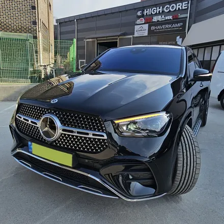 법인차 송파 윈도틴팅도 하버캠프! 벤츠 GLE450d 쿠페 세라믹본드 20 / 5% 시공기 / 구리 토평동
