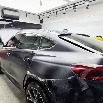 이색적인 BMW X6 프로즌 카본 블랙에 도장면 보호까지, 송파 무광 PPF 하이코어 시공기 / 구리 토평동