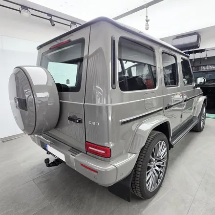 벤츠 G63 AMG 메뉴팩쳐 클래식 그레이 외관의 진중함을 그대로, 하버캠프 세라믹본드 / 구리 토평동