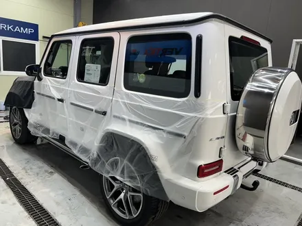 청량한 색감 \'레이니블루\' 틴팅 너무 예쁘다... 지바겐 G63 AMG 강남 신차패키지 후기 / 구리 토평동