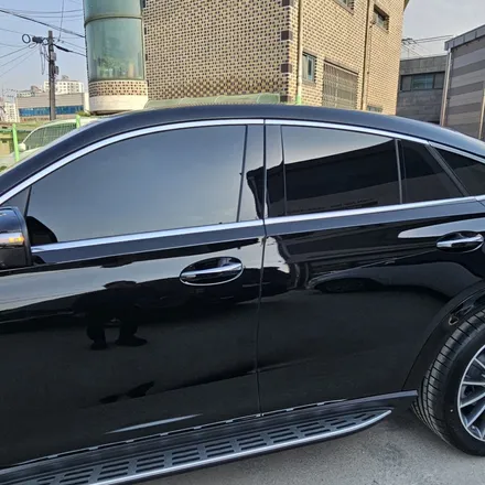 법인차 송파 윈도틴팅도 하버캠프! 벤츠 GLE450d 쿠페 세라믹본드 20 / 5% 시공기 / 구리 토평동