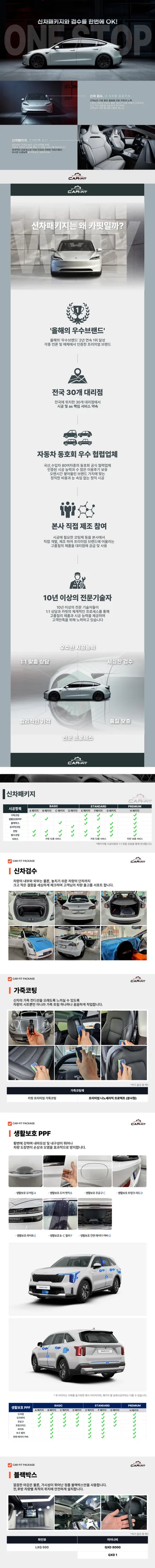 광명 테슬라 주니퍼 신차패키지 완벽 시공 / 광명 광명동