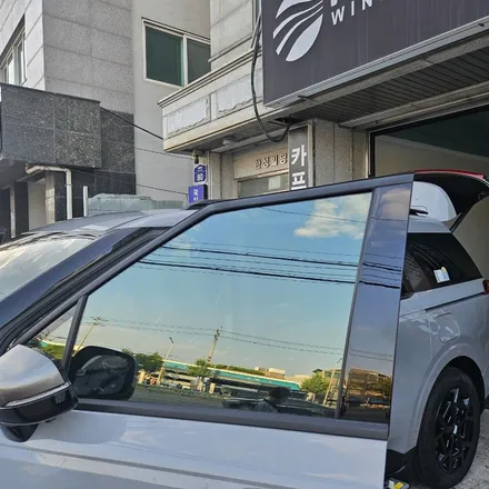 카니발9인승 하브 대리석바닥+레인보우V90썬팅 시공 / 서울 금천구 시흥동