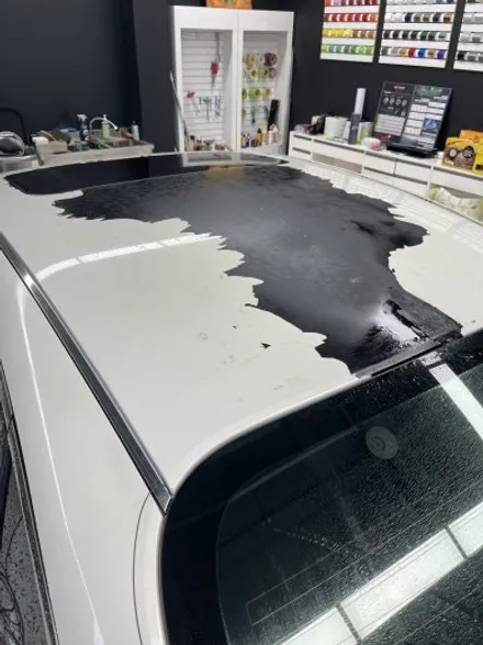 마포구랩핑) 소잃고 외양간 고칠래? 랩핑제거 는 전문가에게 인피니티 m37 루프스킨(서울랩핑 / 마포구 상수동