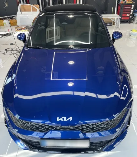 서울랩핑) 역시 크롬은 죽여야 제 맛!! 기아 K5 크롬죽이기 비용 자동차랩핑 (마포구랩핑 / 마포구 상수동