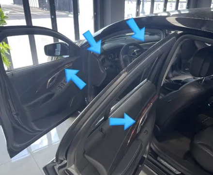 마포구랩핑) 우드죽이기 색상이 고민되? 일단 드르와봐! GM 알페온 우드죽이기 자동차랩핑 실내랩핑 (서울랩핑 / 마포구 상수동