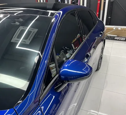 서울랩핑) 역시 크롬은 죽여야 제 맛!! 기아 K5 크롬죽이기 비용 자동차랩핑 (마포구랩핑 / 마포구 상수동