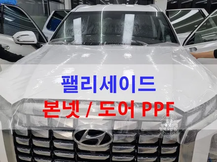 평택 오산 PPF 도어 본넷 부분 시공 팰리세이드 / 평택시 진위면