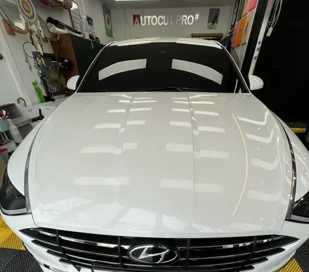 온산 쏘나타 DN8 썬팅& 자차광택 | 쏘나타 DN8 썬팅 재시공 & 낙진 제거 광택 | 🚗 쏘나타 DN8, 신차 같은 외관으로 리턴 완료! / 울산광역시 울주군