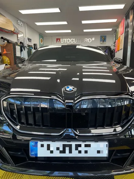 온양 BMW 5시리즈 i5 범퍼 ppf &유리막 재시공 | PPF 필름- 오토컷 pr-1 | 유리막코팅 - 제누리스 프리미엄 | 🚙 도색 없이 해결된 사고 복원 사례 / 울산광역시 울주군