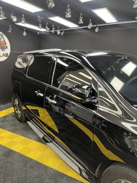 덕신 그랜드 카니발 전체 썬팅 재시공 | 솔라가드 차콜 전체 13% | 🚙 보라색 변색 해결, 차콜 13%로 프라이버시까지 / 울산광역시 울주군
