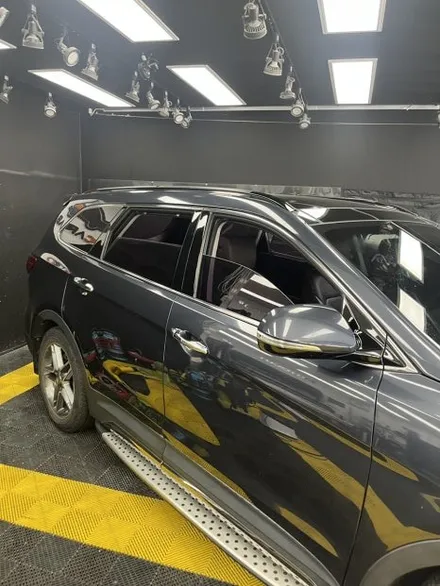 덕하 싼타페 DM 썬팅 재시공 | 솔라가드 스모크  35% | 🚙열차단 안 되는 썬팅, 기포·보라색 변색 해결, 솔라가드 스모크로 리셋 / 울산광역시 울주군