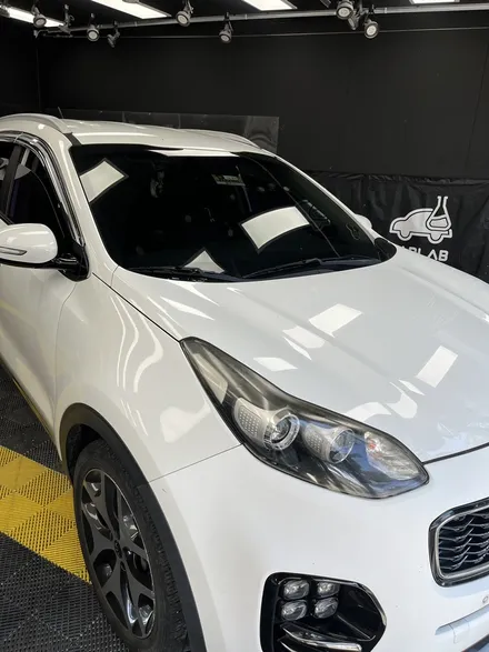남창 스포티지 측후면 썬팅 재시공 | 🚗 전면은 그대로, 측후면만 교체! 부분 썬팅 재시공의 정답 / 울산광역시 울주군