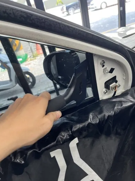 남창 스포티지 측후면 썬팅 재시공 | 🚗 전면은 그대로, 측후면만 교체! 부분 썬팅 재시공의 정답 / 울산광역시 울주군