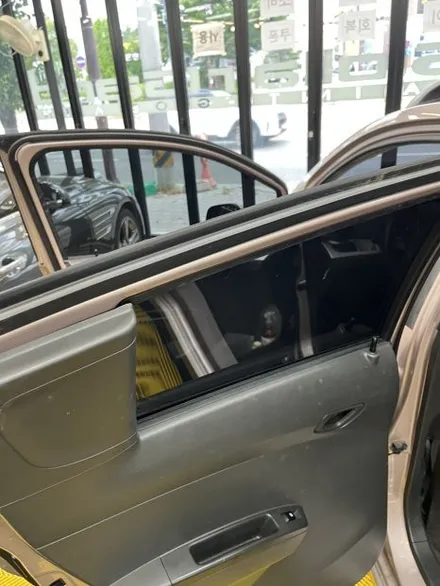 청량 스파크 전체 썬팅 재시공 | 솔라가드 스모크 전면 35%, 측후면 15% | 🚗 사이드미러가 안 보일 정도? 스파크 썬팅 교체!! 운전 시야 방해하는 오래된 썬팅 / 울산광역시 울주군