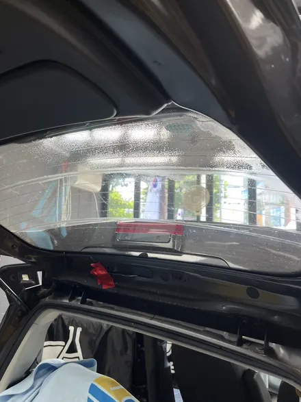 온산 스파크 썬팅 재시공 | 솔라가드 스모크 전면 35%, 측후면 15% | 🚗 보라색 변색 썬팅 교체, 솔라가드 스모크로 깔끔하게 복원 / 울산광역시 울주군