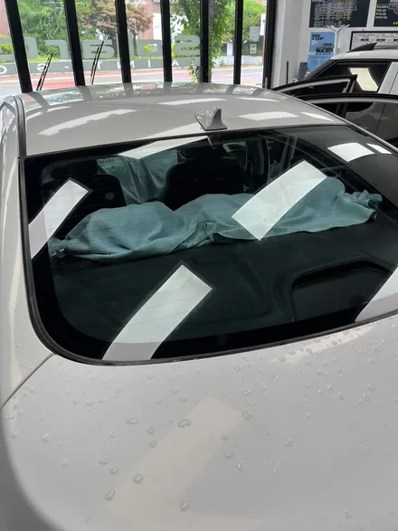 남창 아반떼 MD 전체 썬팅 재시공 | 민생지원금 사용처 | 🚘 기포·변색·본드잔사, 썬팅도 수명이 있습니다 !!!ㅐ / 울산광역시 울주군