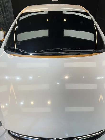 망양 아반떼 MD 전면 썬팅 재시공 & 광택 | 🚙 들뜬 필름과 물때까지 깔끔하고 완벽하게!! / 울산광역시 울주군