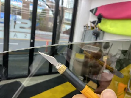 온산공단 포터 썬팅 재시공. 전면은 거의 모든 차량이 시공이 안되어 있죠?(울산/온산/부산) / 울산광역시 울주군