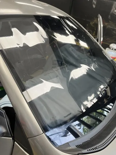 온양 모닝 전체 썬팅 재시공｜솔라가드 스모크 전면 35% 측후면 15% | 🚗 썬팅 상태 안 좋을 땐 전체 교체가 답! / 울산광역시 울주군