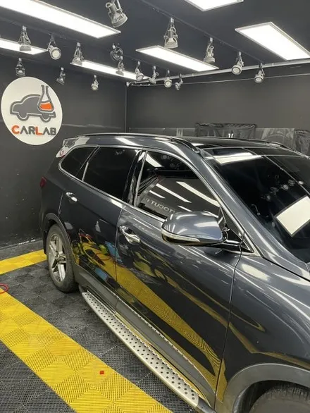 덕하 싼타페 DM 썬팅 재시공 | 솔라가드 스모크  35% | 🚙열차단 안 되는 썬팅, 기포·보라색 변색 해결, 솔라가드 스모크로 리셋 / 울산광역시 울주군