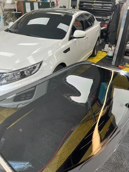 온산공단 K5 전면, 후면 유리교체 전체 썬팅 재시공 | 민생회복소비쿠폰 민생회복사용처 | 🧑🏻‍🔧 전면유리 금간 교체 & 후면 필름 얇아져 조각조각 떨어져 후면 유리 교체 / 울산광역시 울주군