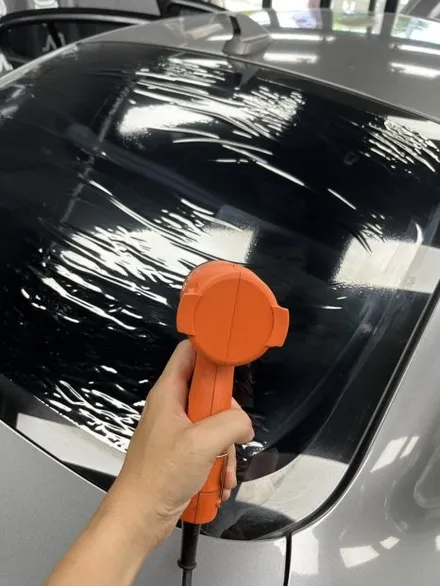 울산 남구 르노 SM3 썬팅 재시공 | 솔라가드 스모크 전면 35%, 측후면 15% | 🚙 썬팅 재시공으로 새 차처럼! 르노 SM3 솔라가드 스모크! / 울산광역시 울주군