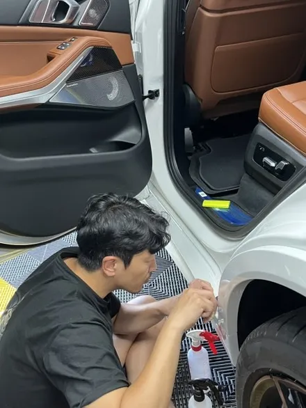 온산 X7 신차 하이그로시, 스텝 PPF 시공 | PPF 필름: 오토컷 pr-1| 🚗   X7 신차 필수 작업! 하이그로시 스크래치 방지 , 생활기스 예방, / 울산광역시 울주군