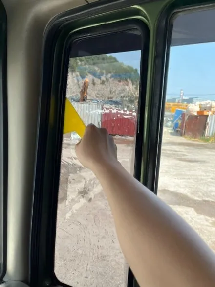 온산 대우 트레일러 전체 썬팅 재시공 | 패턴 재단 후 출장 시공 | 민생회복쿠폰사용처 | 🛻 트레일러 실내 온도 확 낮추는 솔라가드 썬팅 시공기 / 울산광역시 울주군