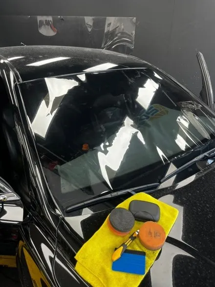 진하썬팅 / 진하썬팅재시공 / 진하전면만썬팅 / 그랜져 IG 르블랑 전면 썬팅 + 투싼 전면 썬팅 재시공 / 📮한곳만도 괜찮아요! 얼마든 썬팅가능 하시니 문의 주세요👍🏻 / 울산광역시 울주군