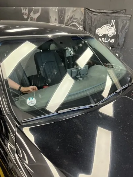 망양 제네시스 전체 썬팅 재시공｜전면 32%·측후면 13% 솔라가드 차콜 | 🚗 열차단·시야·고급감 모두 업그레이드! / 울산광역시 울주군