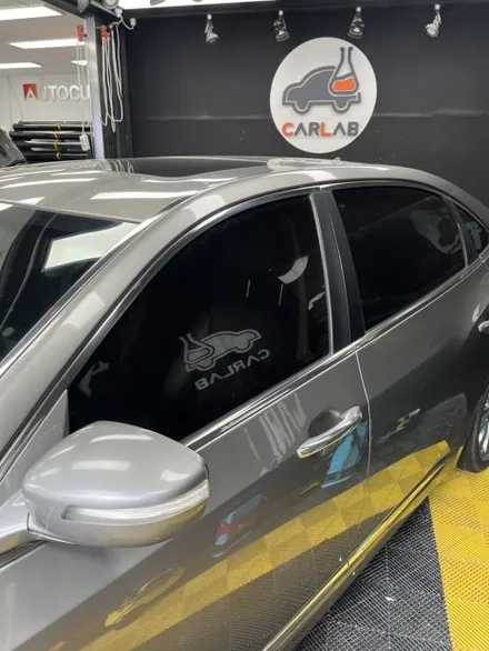 진하 에쿠스 전체 썬팅 재시공  | 솔라가드 수프림 전면 30%, 측후면 10% | 🚙 기포·갈색 변색 제거 후 솔라가드 수프림으로 새단장 / 울산광역시 울주군