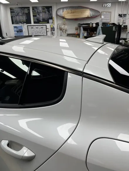 온산공단 스팅어 루프 블랙ppf  | 랩핑보다 오래가는 프리미엄 선택 | 🚙 광택과 방어력을 동시에! 스팅어 루프 블랙 PPF 작업 후기 / 울산광역시 울주군