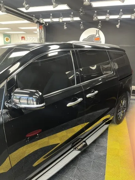 덕신 그랜드 카니발 전체 썬팅 재시공 | 솔라가드 차콜 전체 13% | 🚙 보라색 변색 해결, 차콜 13%로 프라이버시까지 / 울산광역시 울주군