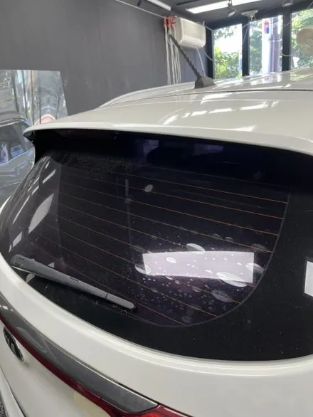 남창 스포티지 측후면 썬팅 재시공 | 🚗 전면은 그대로, 측후면만 교체! 부분 썬팅 재시공의 정답 / 울산광역시 울주군