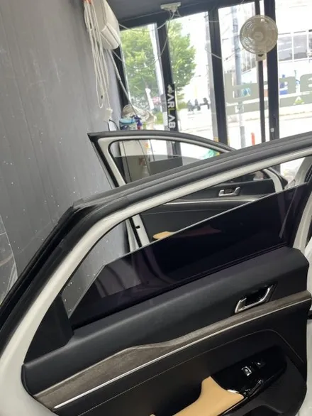 덕하 K5 전체 썬팅 재시공 | 솔라가드 차콜 전면 32% 측후면 13% | 🚗     뜨거운 차량 실내, 썬팅 교체로 해결한 K5 / 울산광역시 울주군