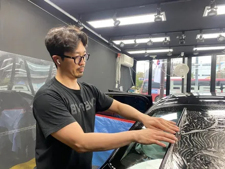 울산신차패키지 제네시스 g80썬팅은 선택이 아니라 필수죠! / 울산광역시 울주군
