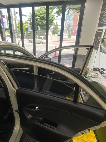 울산모닝썬팅 재시공 솔라가드hp스모크 꼼꼼하게 시공 / 울산광역시 울주군