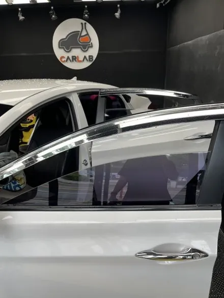 남창 아반떼 MD 썬팅 재시공 | 솔라가드 차콜 전면 32%, 측후면 13% | 🚙 필름이 보라색이면 교체 시기!보라색 변색 필름 제거 후 차콜 시공 완료 / 울산광역시 울주군