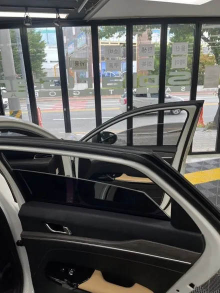 덕하 K5 전체 썬팅 재시공 | 솔라가드 차콜 전면 32% 측후면 13% | 🚗     뜨거운 차량 실내, 썬팅 교체로 해결한 K5 / 울산광역시 울주군