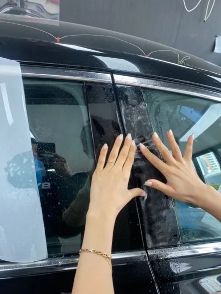 울산신차패키지 제네시스 g80썬팅은 선택이 아니라 필수죠! / 울산광역시 울주군
