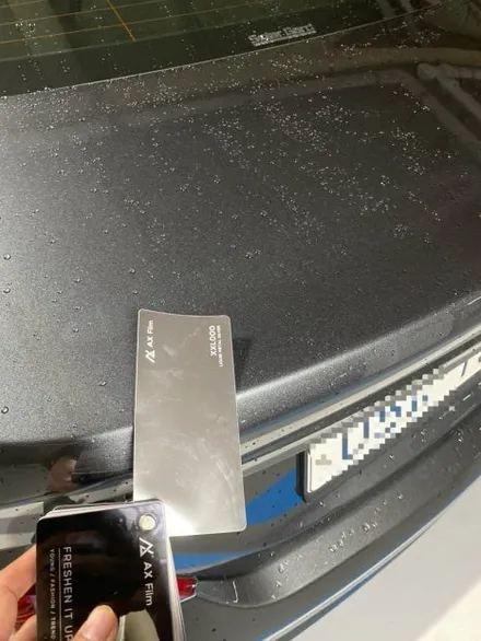G70 고광택랩핑 여성 오너께서 타기엔 너무 어두운 그레이라서 벤츠 셀레나이트 그레이로 변신 / 울산광역시 울주군