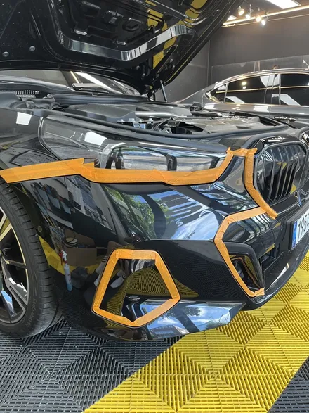 온양 BMW 5시리즈 i5 범퍼 ppf &유리막 재시공 | PPF 필름- 오토컷 pr-1 | 유리막코팅 - 제누리스 프리미엄 | 🚙 도색 없이 해결된 사고 복원 사례 / 울산광역시 울주군