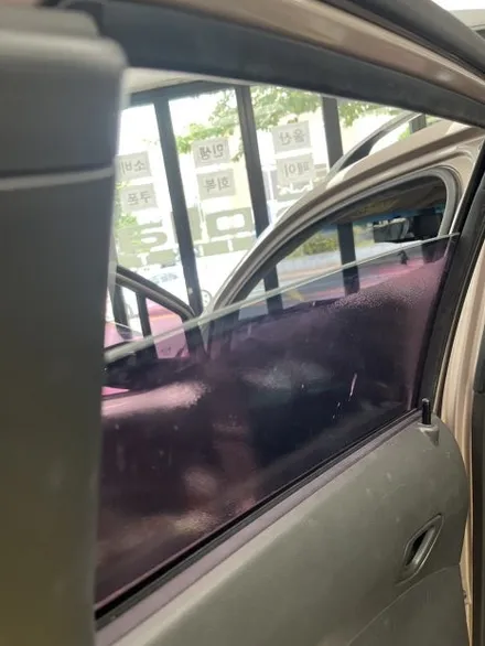 청량 스파크 전체 썬팅 재시공 | 솔라가드 스모크 전면 35%, 측후면 15% | 🚗 사이드미러가 안 보일 정도? 스파크 썬팅 교체!! 운전 시야 방해하는 오래된 썬팅 / 울산광역시 울주군